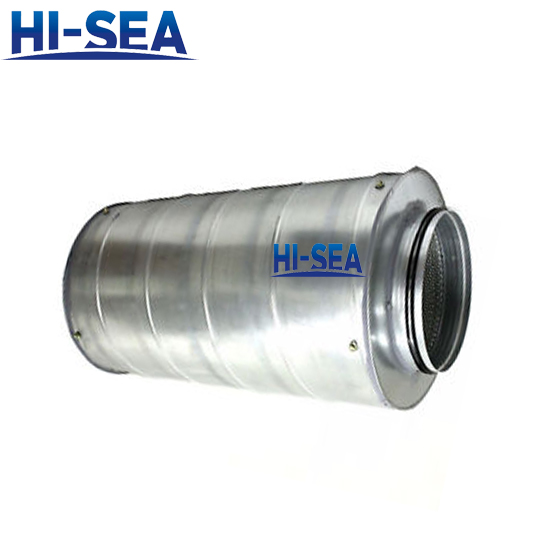 Boiler Steam Exhaust Silencer Marine Silencer Hisea